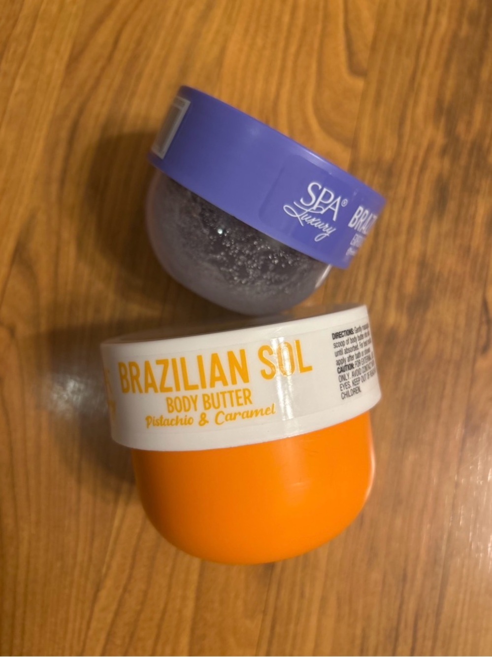 Pistachio & Caramel Body Butter — Orange